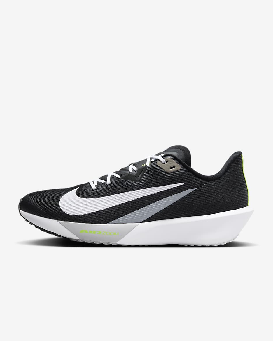 Nike running zoom rival fly sneakers in white best sale